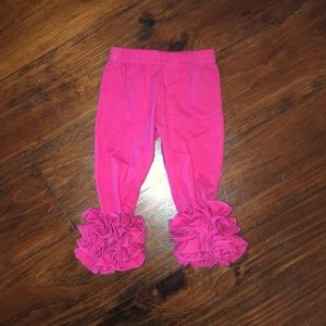 Triple Ruffle Boutique Legging Size 6 months